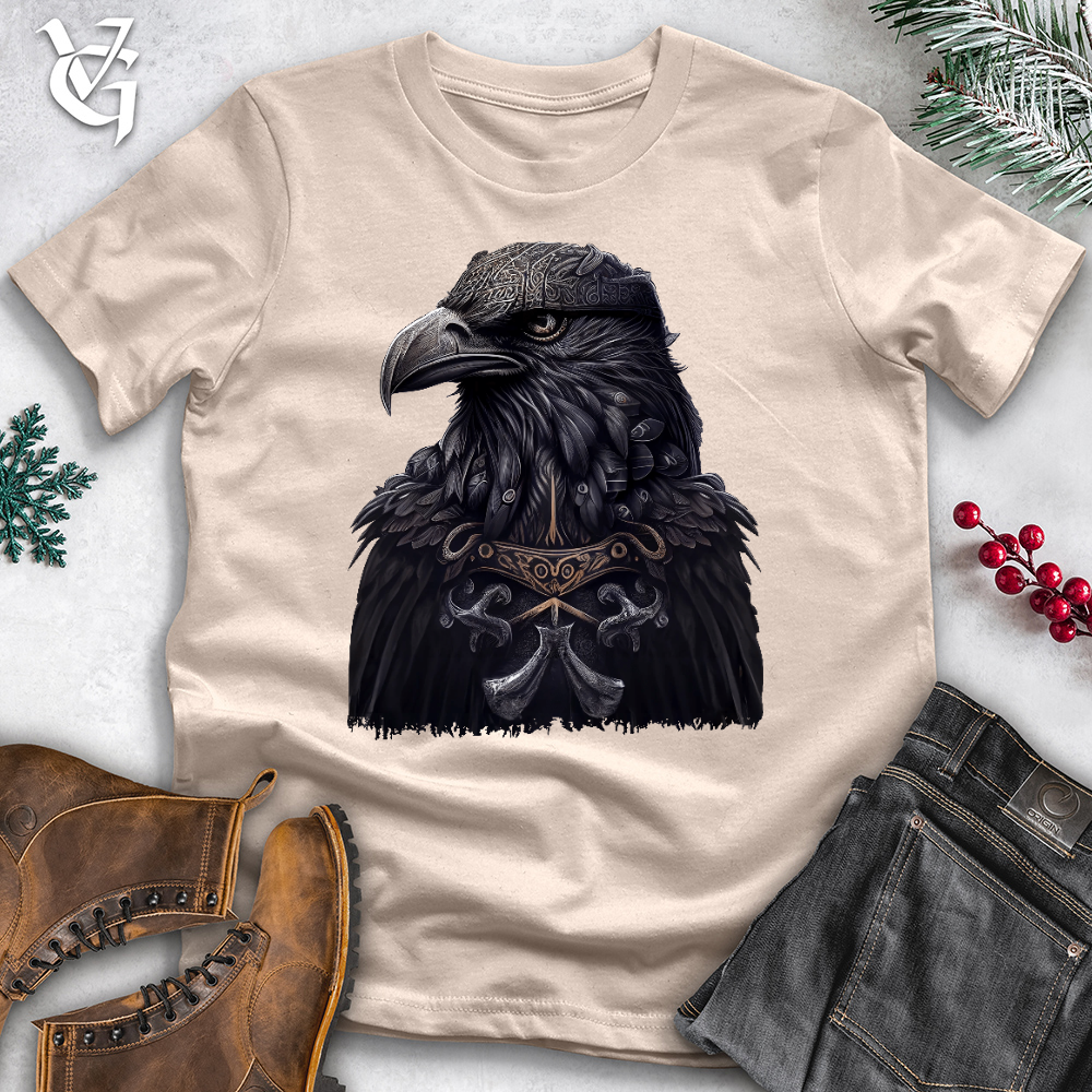 Viking Goods Viking Odin's Raven Cotton Tee Tan / L