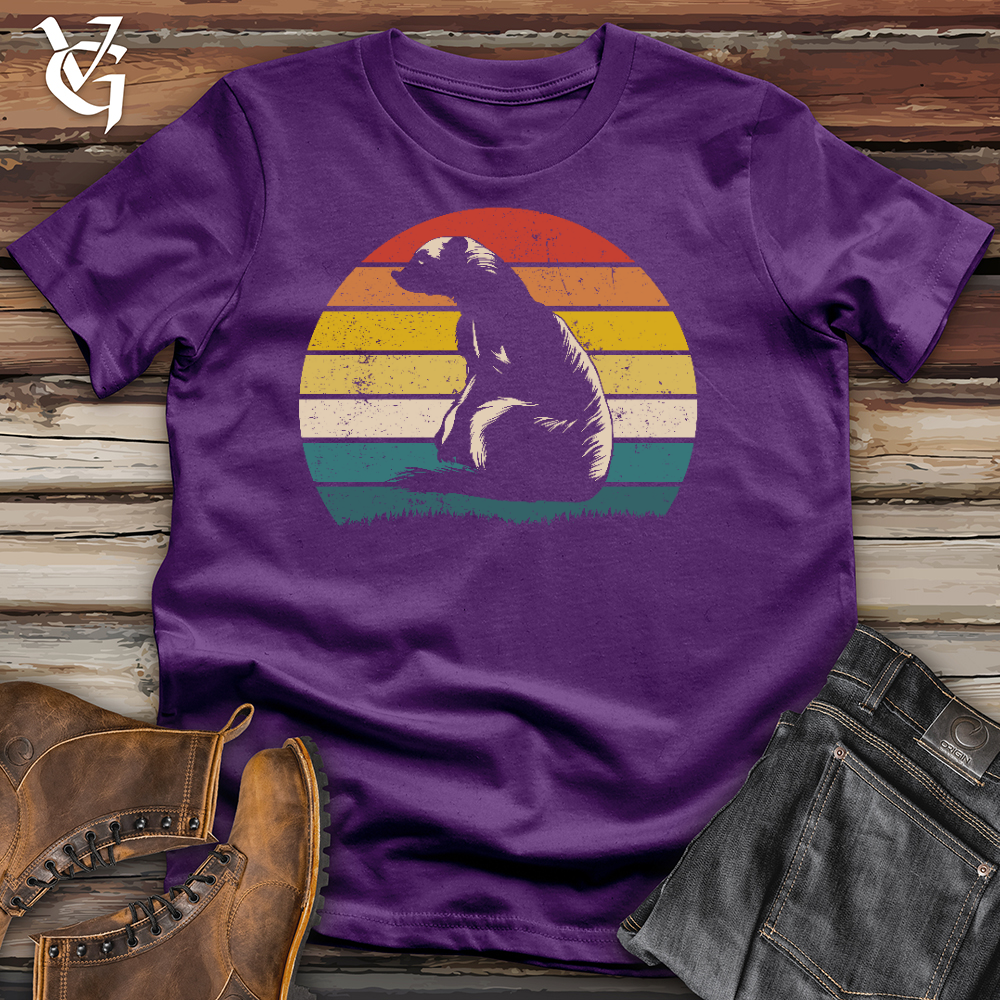 Viking Goods Honey Badger Prowl Cotton Tee Team Purple / L