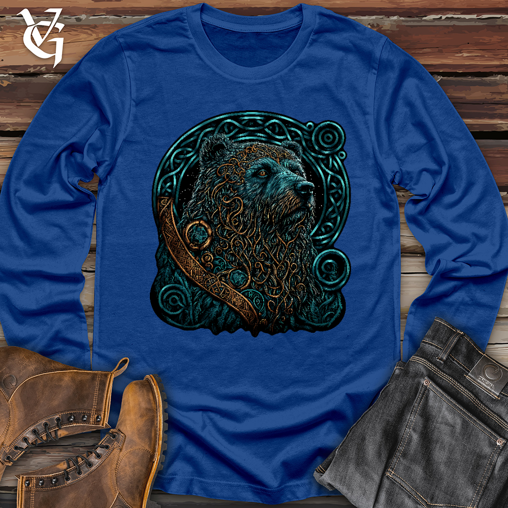 Viking Goods Bear of Wisdom Long Sleeve True Royal / L