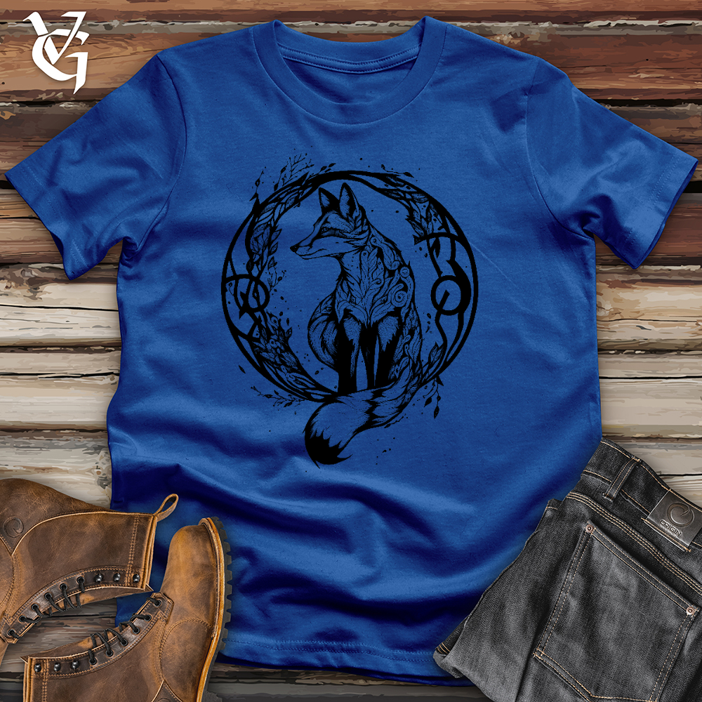 Viking Goods Fox Tattoo Cotton Tee True Royal / L