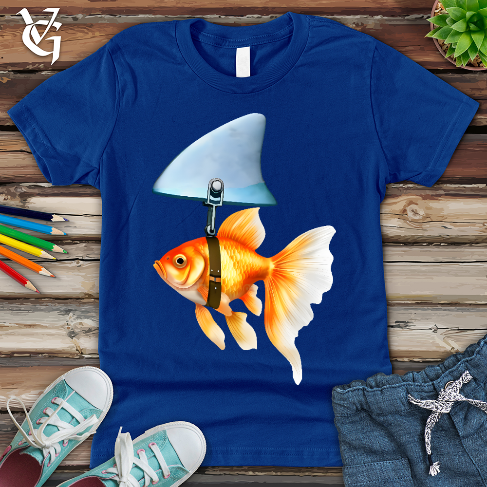Viking Goods Goldfish Shark Fin Youth Tee True Royal / L