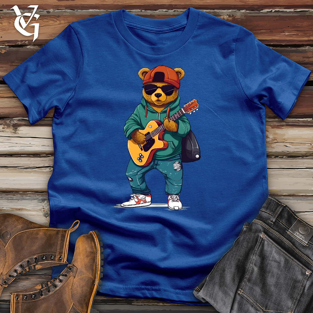 Viking Goods Kool Kid Bear Cotton Tee True Royal / L