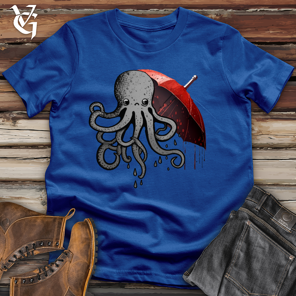 Viking Goods Octopus Umbrella Cotton Tee True Royal / L
