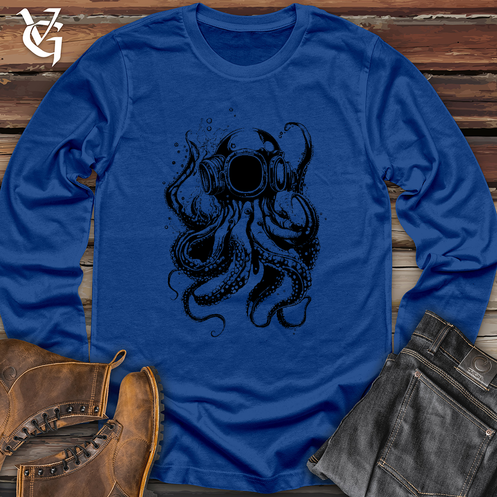 Viking Goods Scuba Octopus Long Sleeve True Royal / L