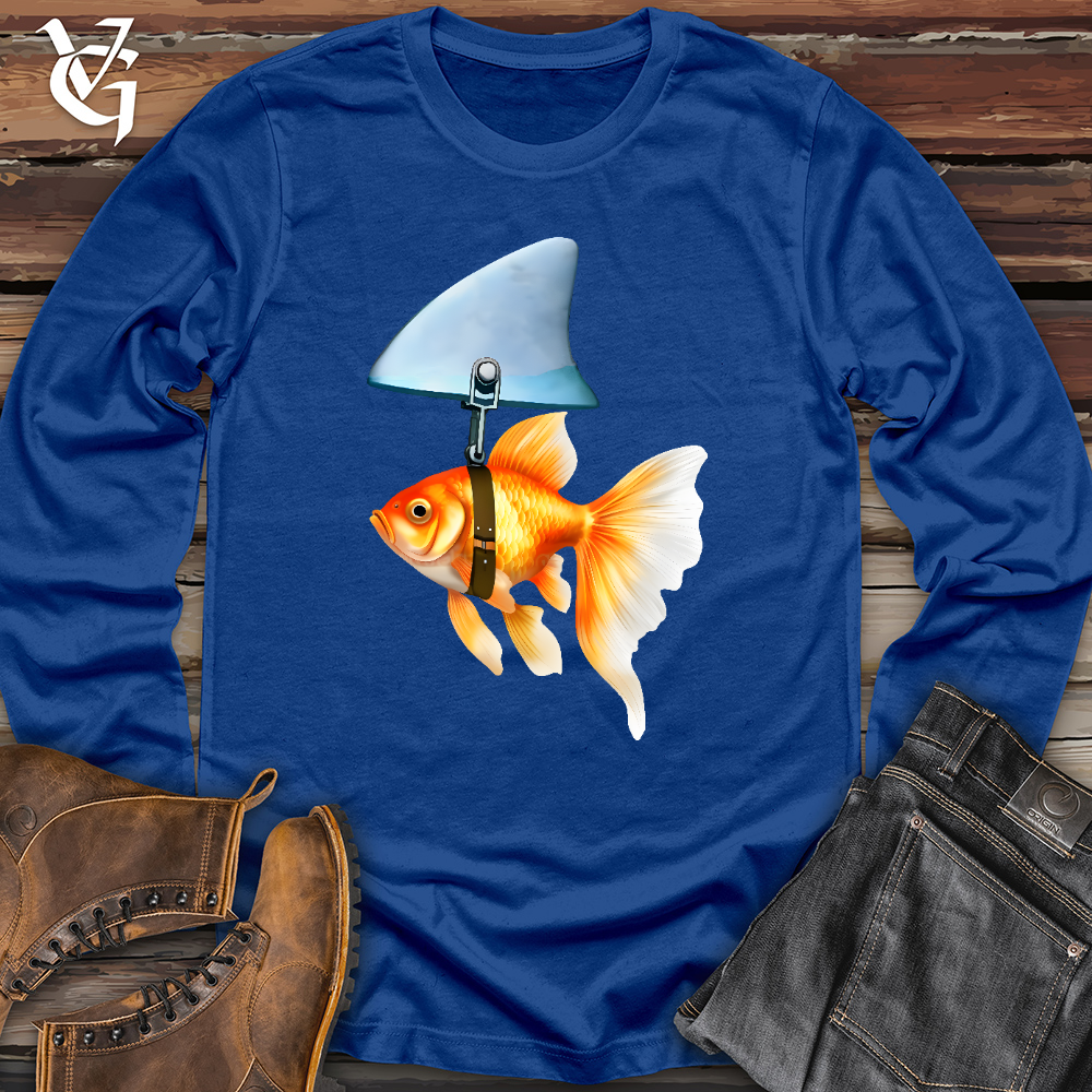 Viking Goods Goldfish Shark Fin Long Sleeve True Royal / XS