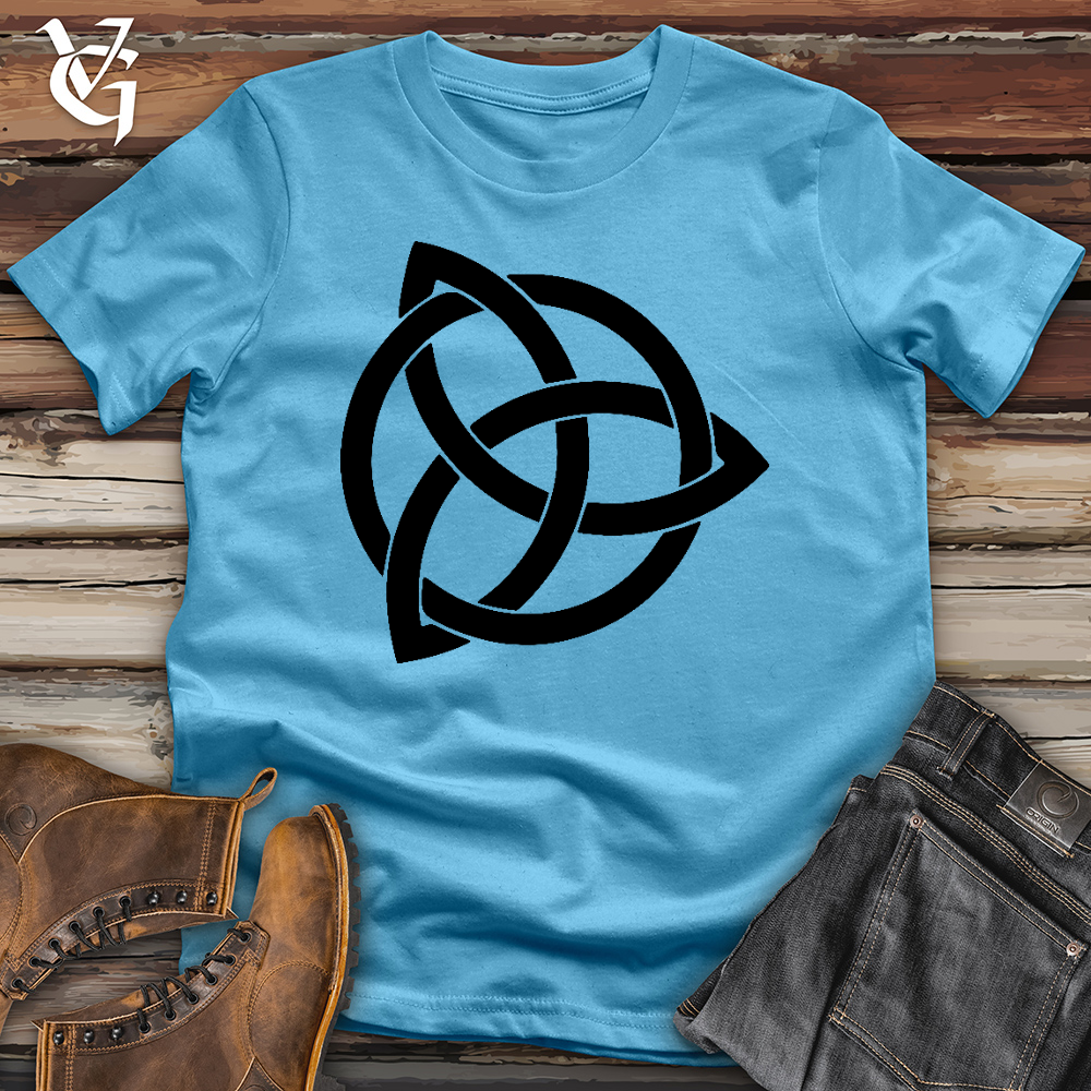 Viking Goods The Celtic Spiral Cotton Tee Turquoise / L