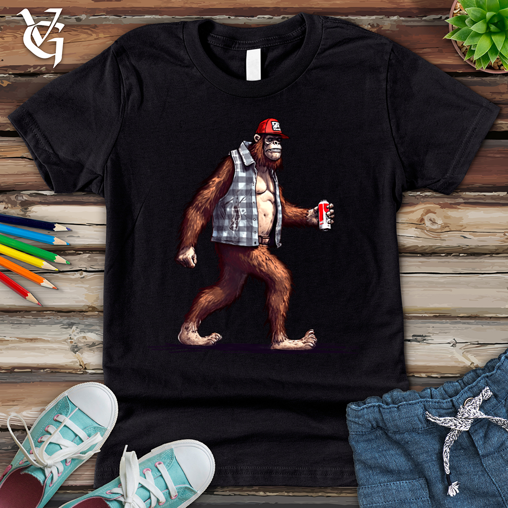 Viking Goods Big Foot Stroll Youth Tee Vintage Black / L