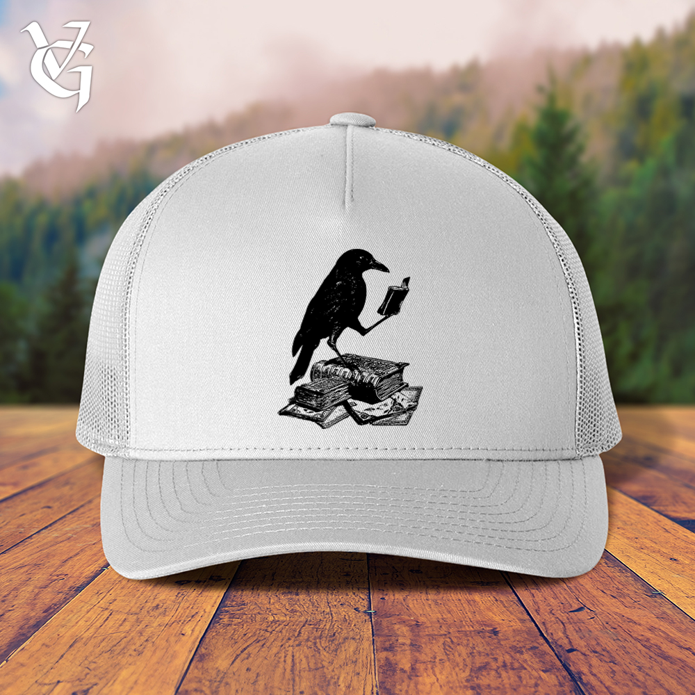 Viking Goods A Little Light Reading Trucker Cap White