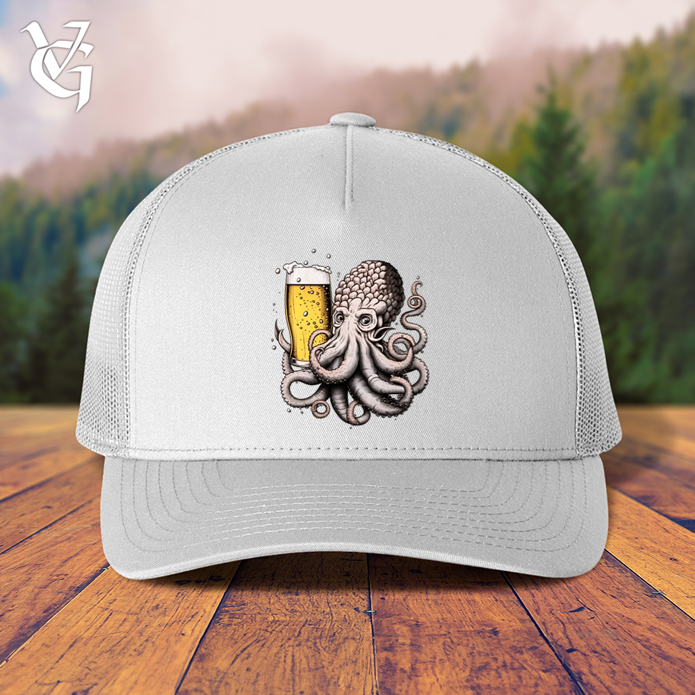 Viking Goods Hoptopus Trucker Cap White