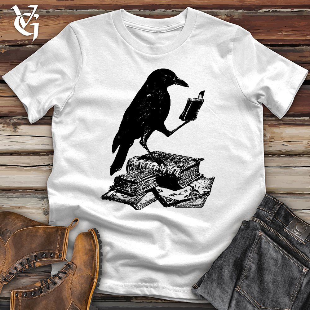 Viking Goods A Little Light Reading Cotton Tee White / L