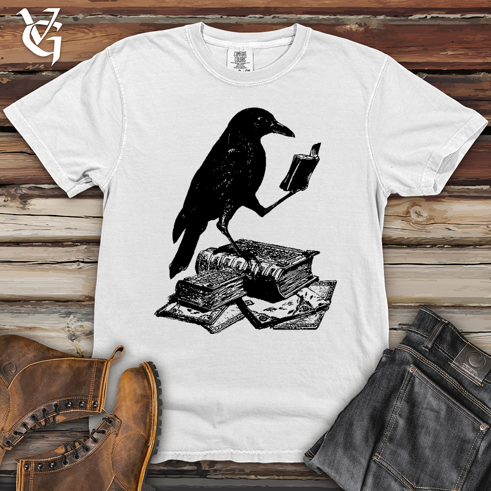 Viking Goods A Little Light Reading Heavy Cotton Comfort Colors Tee White / L