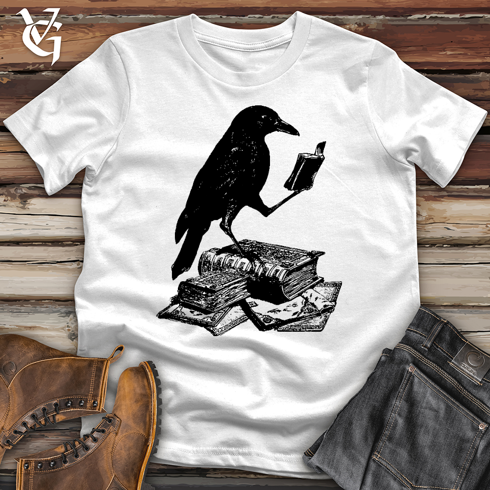 Viking Goods A Little Light Reading Softstyle Tee White / L