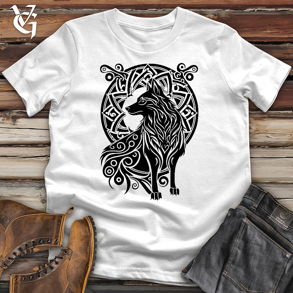 Viking Goods Celtic Wolf Softstyle Tee White / L