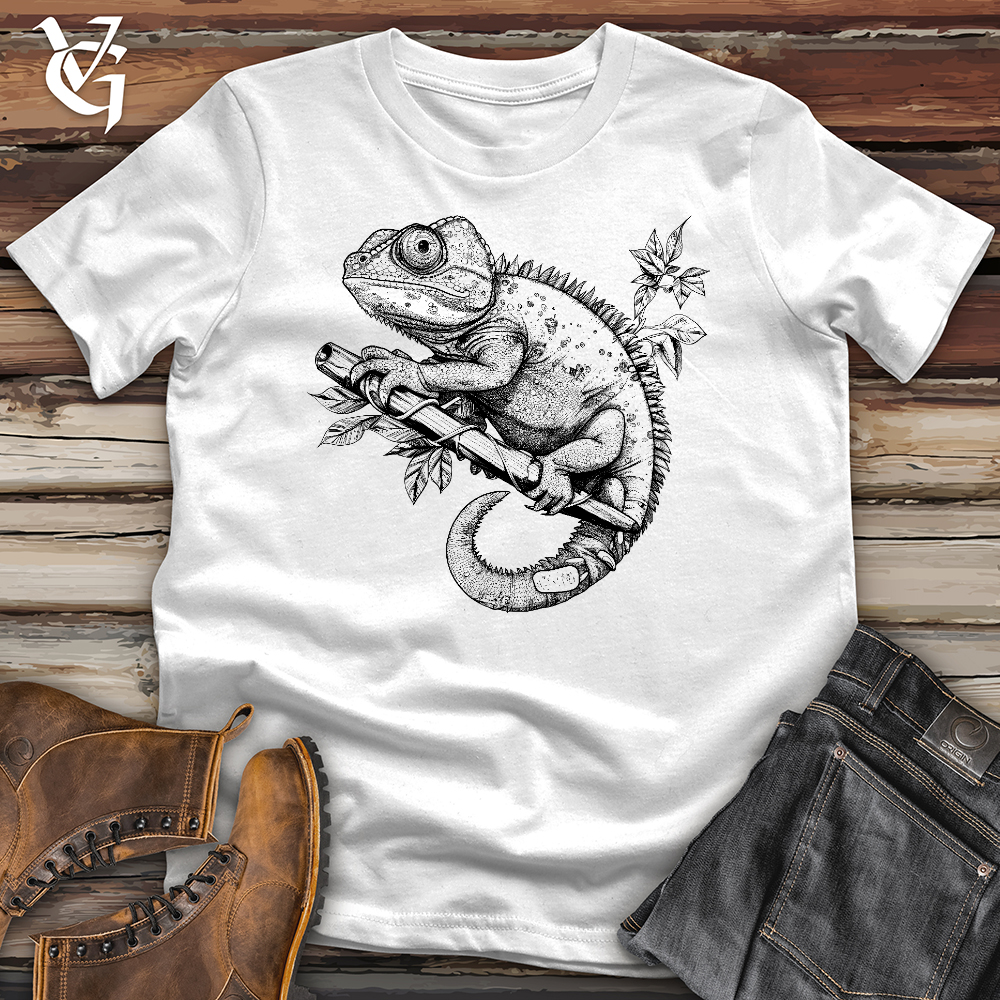 Viking Goods Chameleons Softstyle Tee White / L