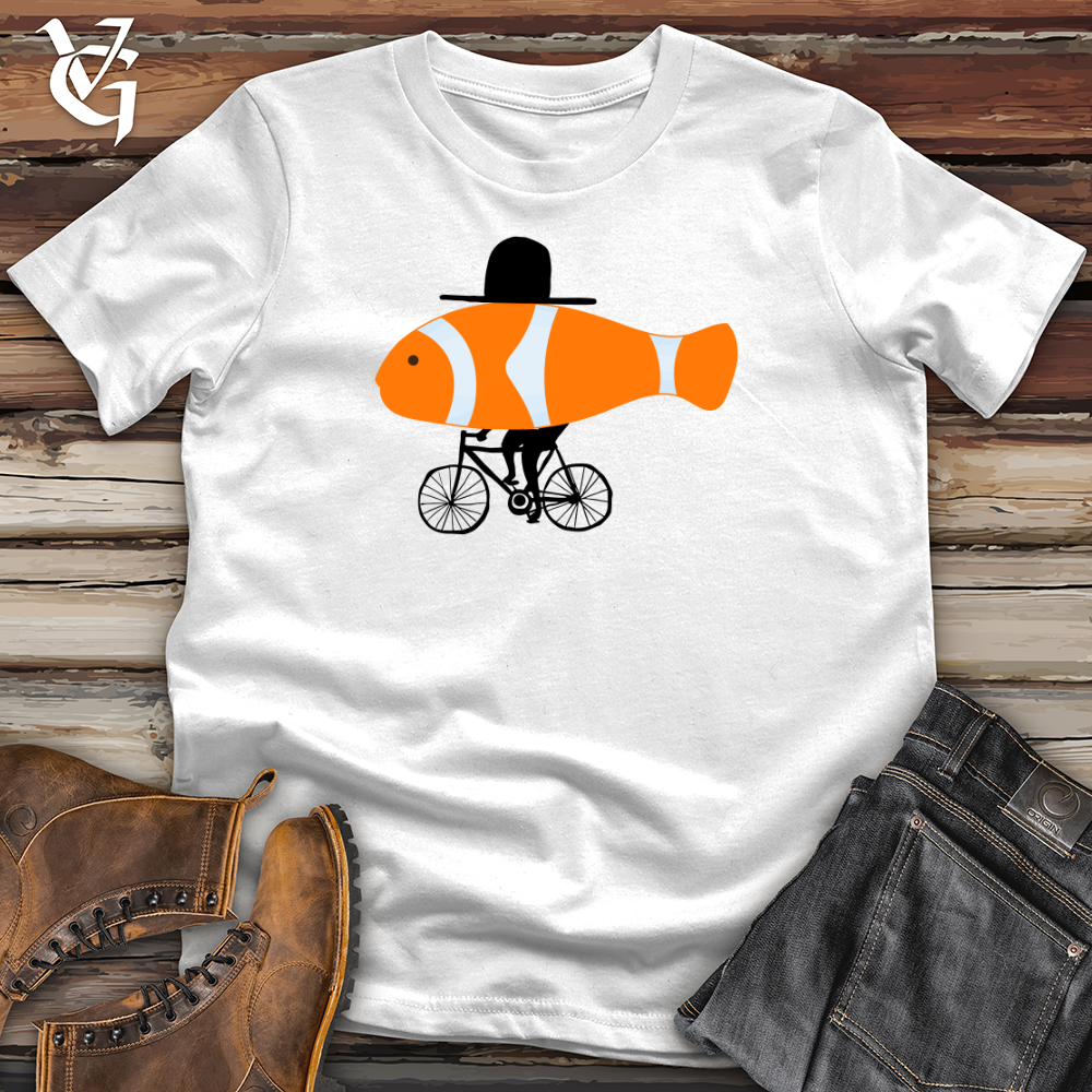 Viking Goods Clown Fish Top Hat Softstyle Tee White / L