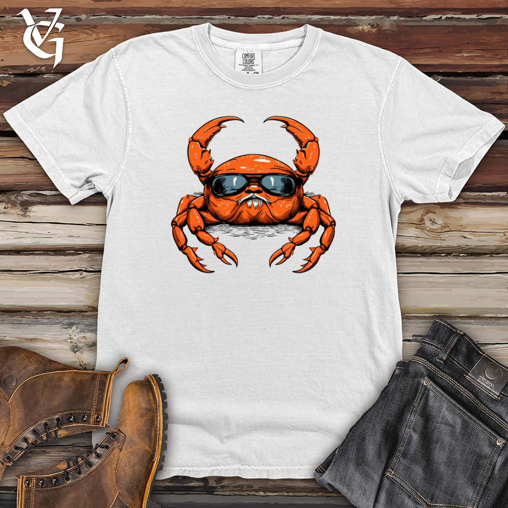 Viking Goods Crab Coastal Crawl Heavy Cotton Comfort Colors Tee White / L