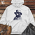 Viking Goods Crow Midnight Companion Midweight Hooded Sweatshirt White / L