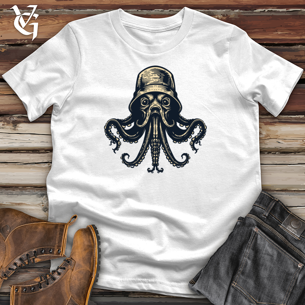 Viking Goods Dark Octopus Softstyle Tee White / L