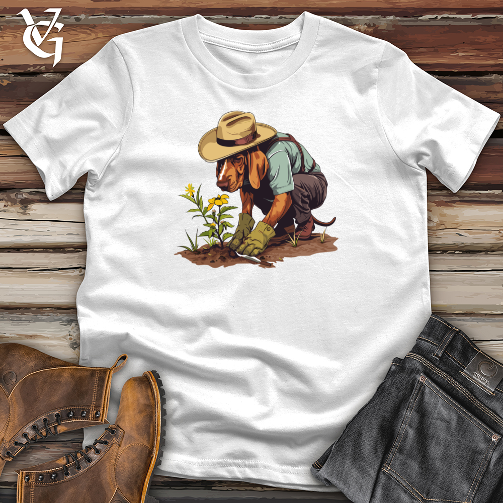 Viking Goods Dog Gardener Growth Softstyle Tee White / L