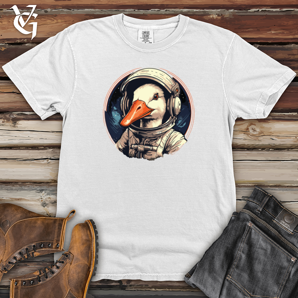 Viking Goods Duck Space Odyssey Heavy Cotton Comfort Colors Tee White / L