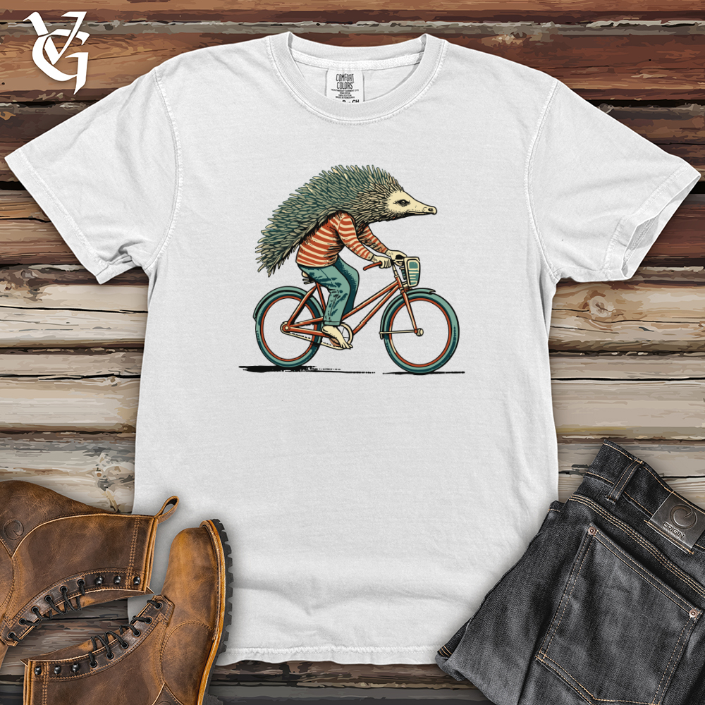 Viking Goods Echidna Cycle Spiny Spin Adventure Heavy Cotton Comfort Colors Tee White / L