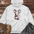 Viking Goods Goat Coffee Savoring Moments Midweight Hooded Sweatshirt White / L