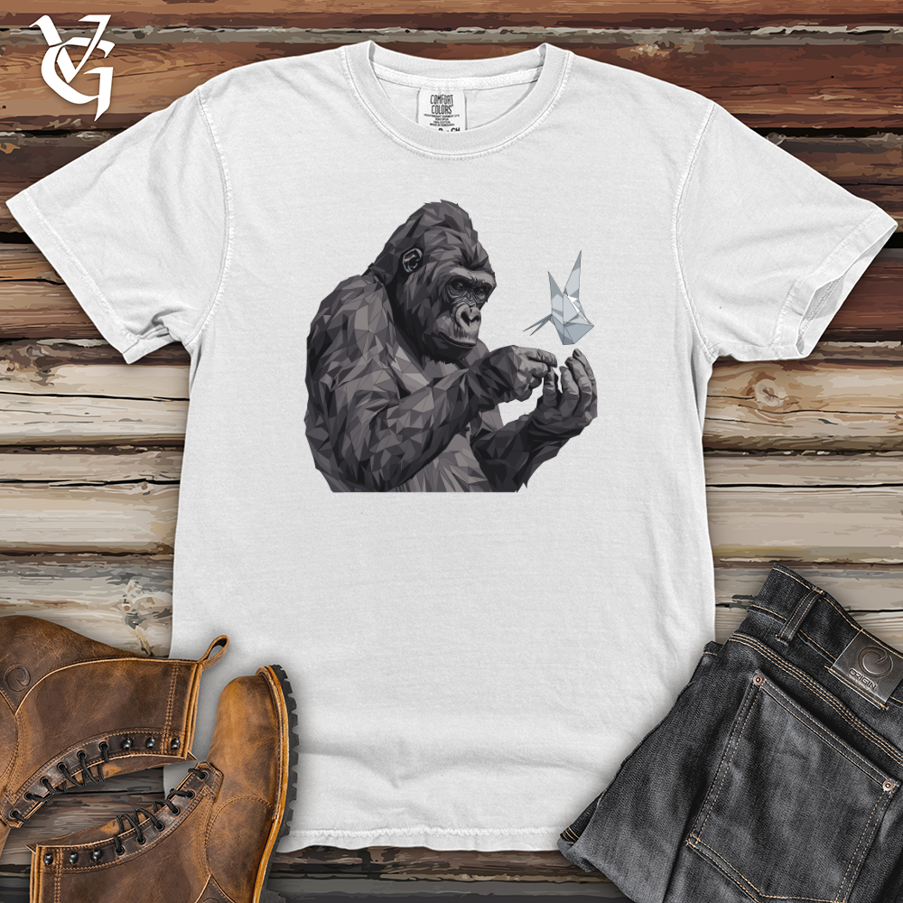 Viking Goods Gorilla Origami Focus Heavy Cotton Comfort Colors Tee White / L