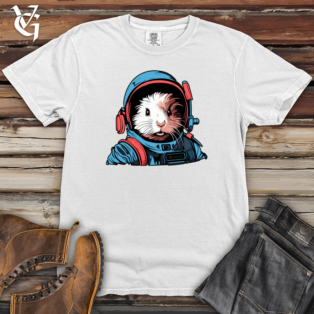 Viking Goods Guinea Pig Astronaut Heavy Cotton Comfort Colors Tee White / L