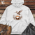 Viking Goods Hummingbird Coffee Crisp Midweight Hooded Sweatshirt White / L