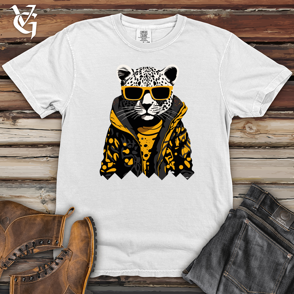 Viking Goods Leopard Streetwear Heavy Cotton Comfort Colors Tee White / L