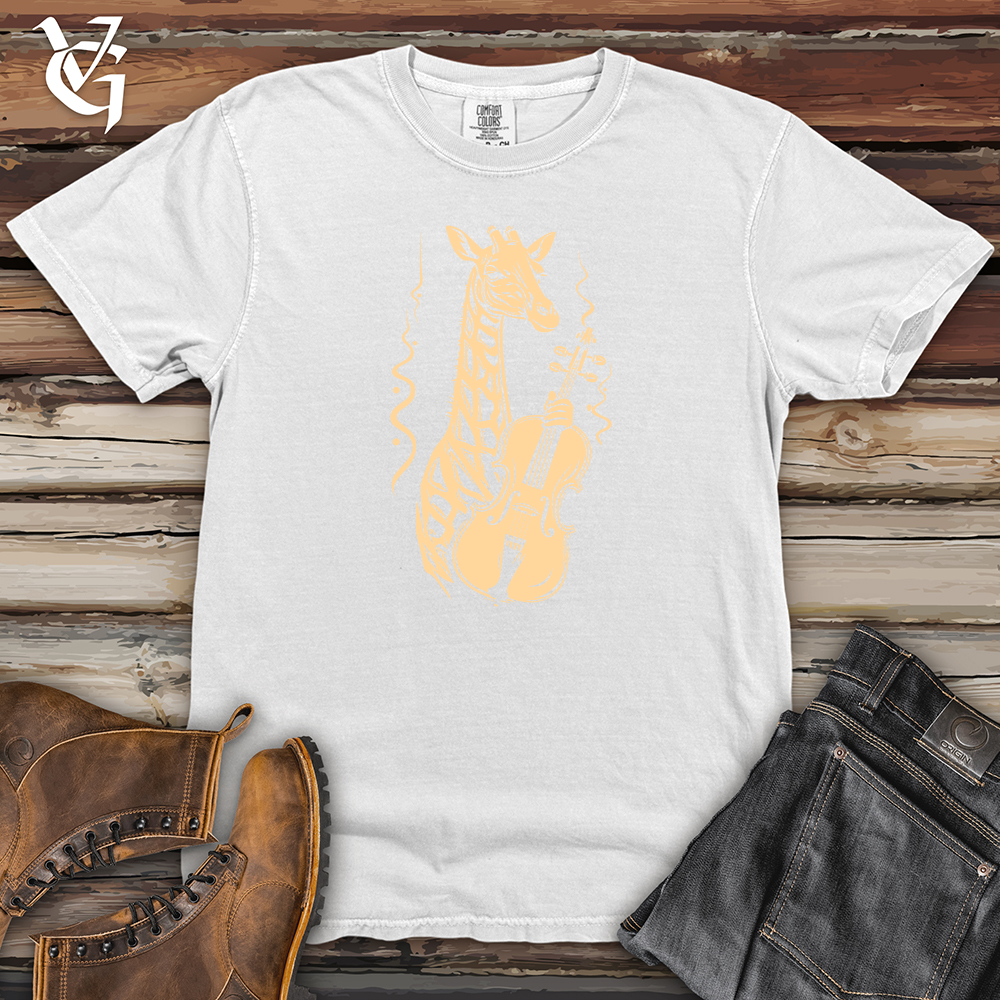 Viking Goods Melodic Giraffe Heavy Cotton Comfort Colors Tee White / L