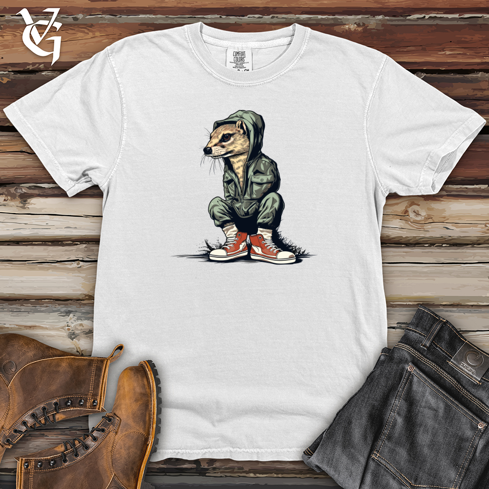 Viking Goods Mongoose Sneaker Strut Heavy Cotton Comfort Colors Tee White / L