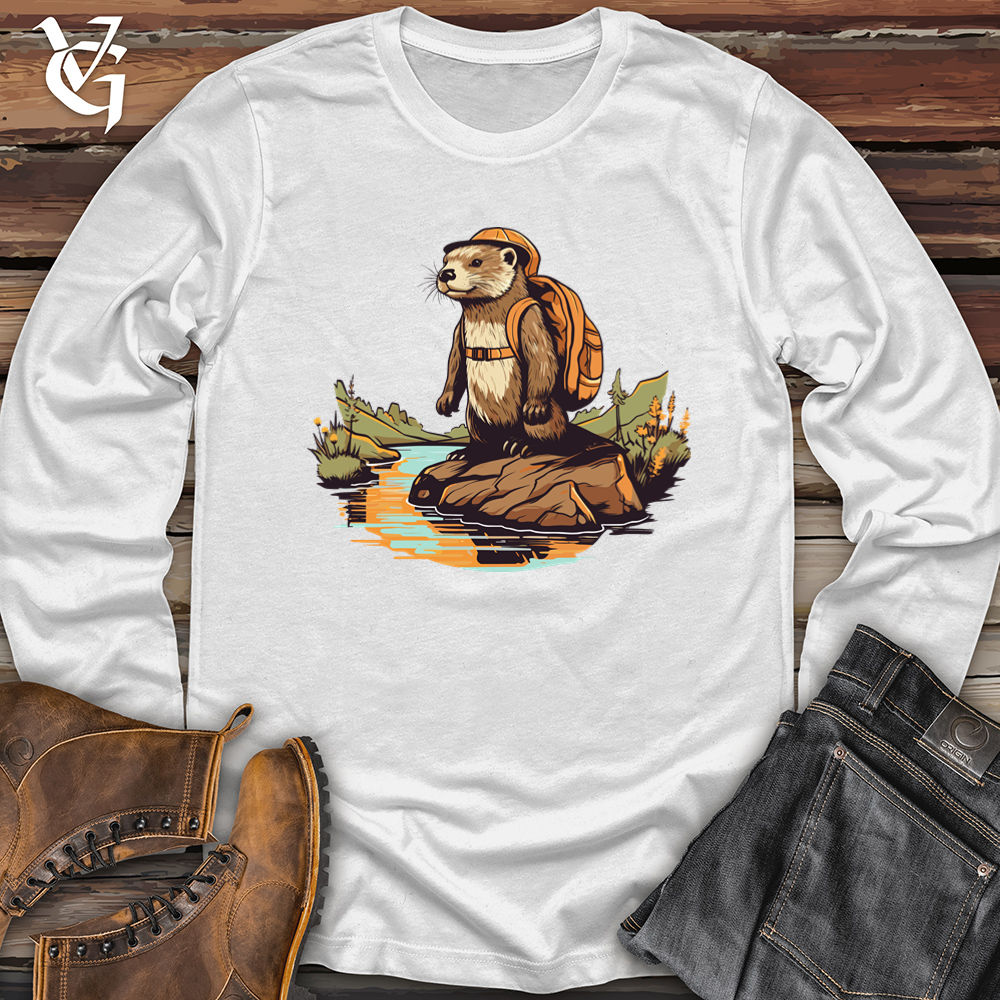 Viking Goods Otter Outdoor Hiking Expedition Softstyle Long Sleeve White / L