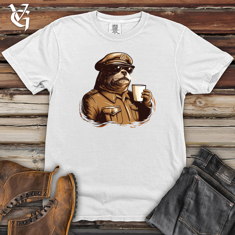 Viking Goods Otter Sergeant Break Heavy Cotton Comfort Colors Tee White / L