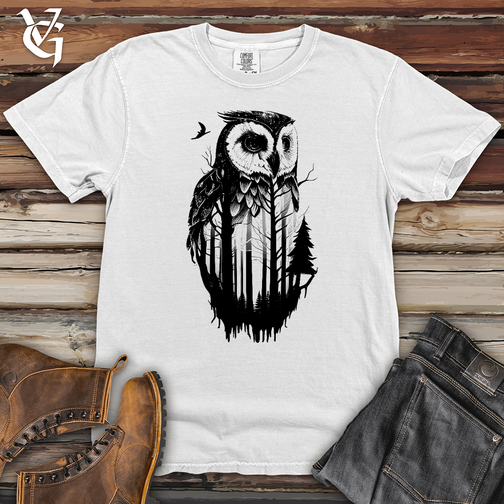 Viking Goods Owl Soul Heavy Cotton Comfort Colors Tee White / L