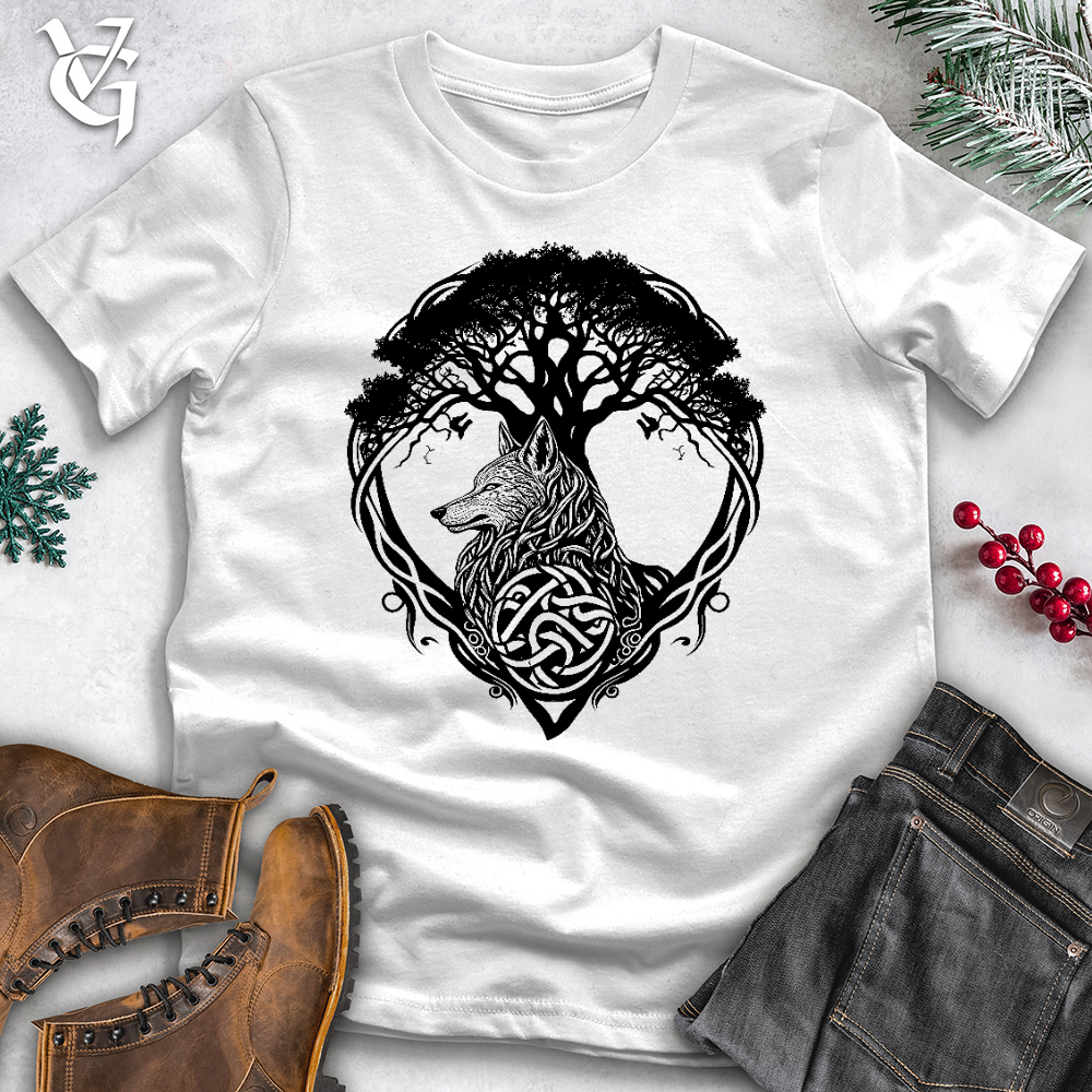 Viking Goods Protector Of The Forest Cotton Tee White / L