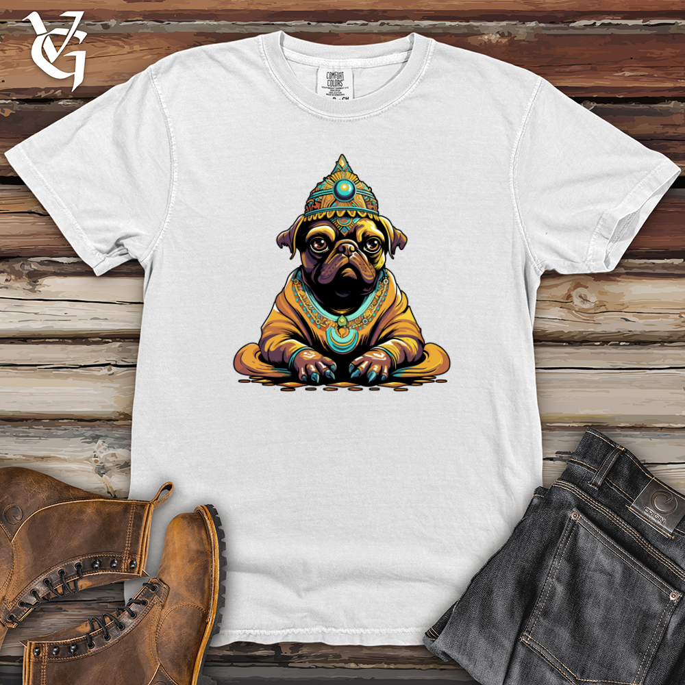 Viking Goods Pug Mystic Sovereign Heavy Cotton Comfort Colors Tee White / L