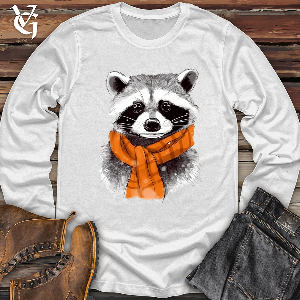Viking Goods Raccoon Chief Softstyle Long Sleeve White / L