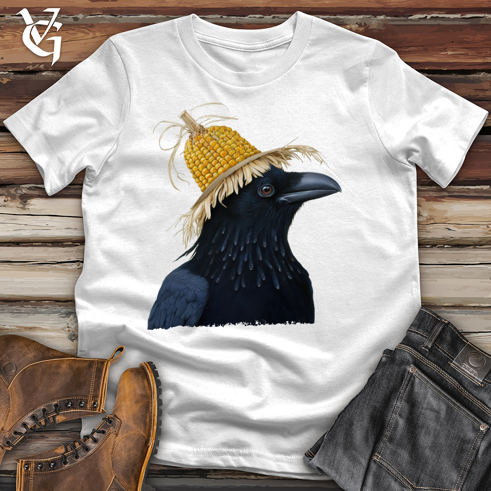 Viking Goods Raven Cob Head Cotton Tee White / L