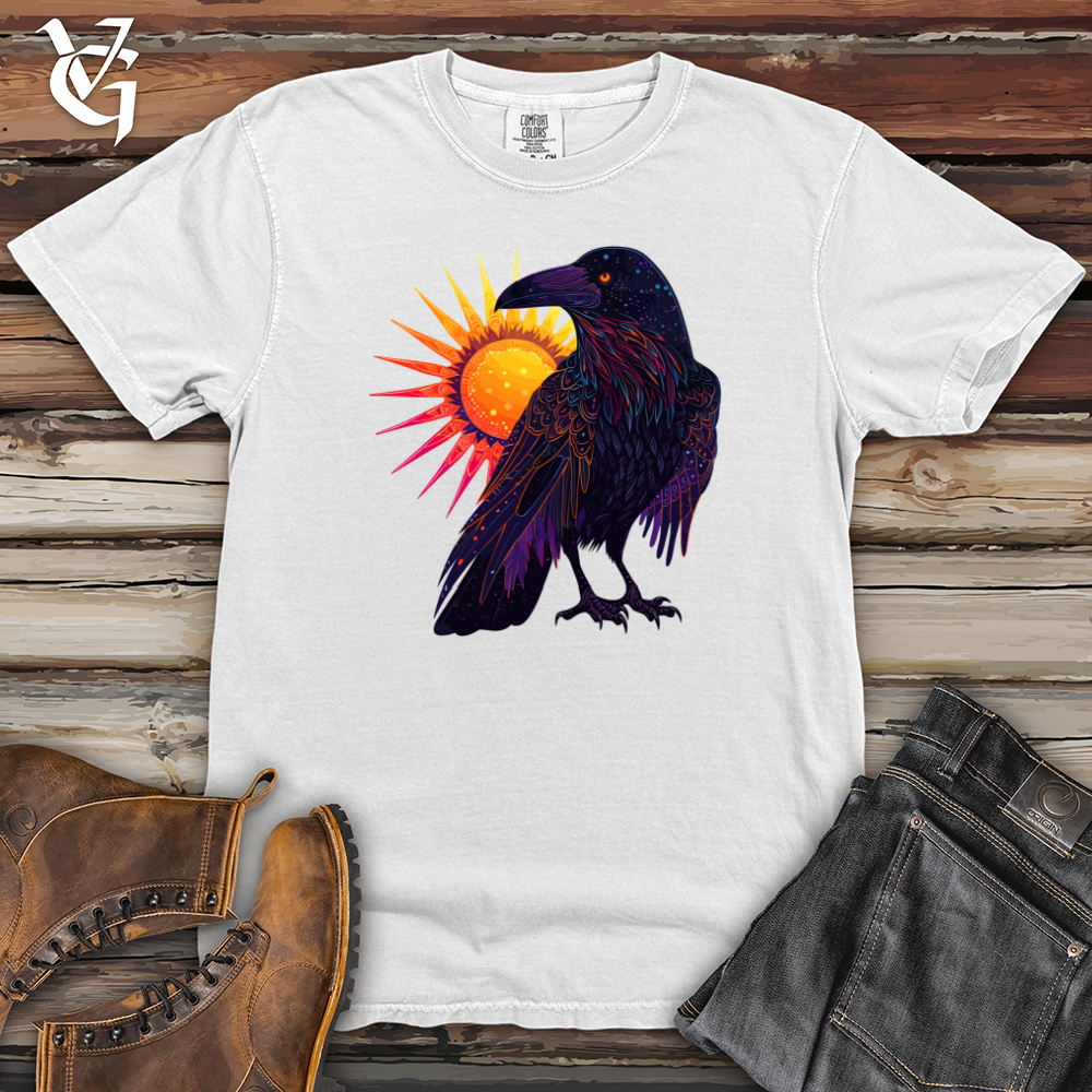 Viking Goods Raven Eclipse Radiance Heavy Cotton Comfort Colors Tee White / L