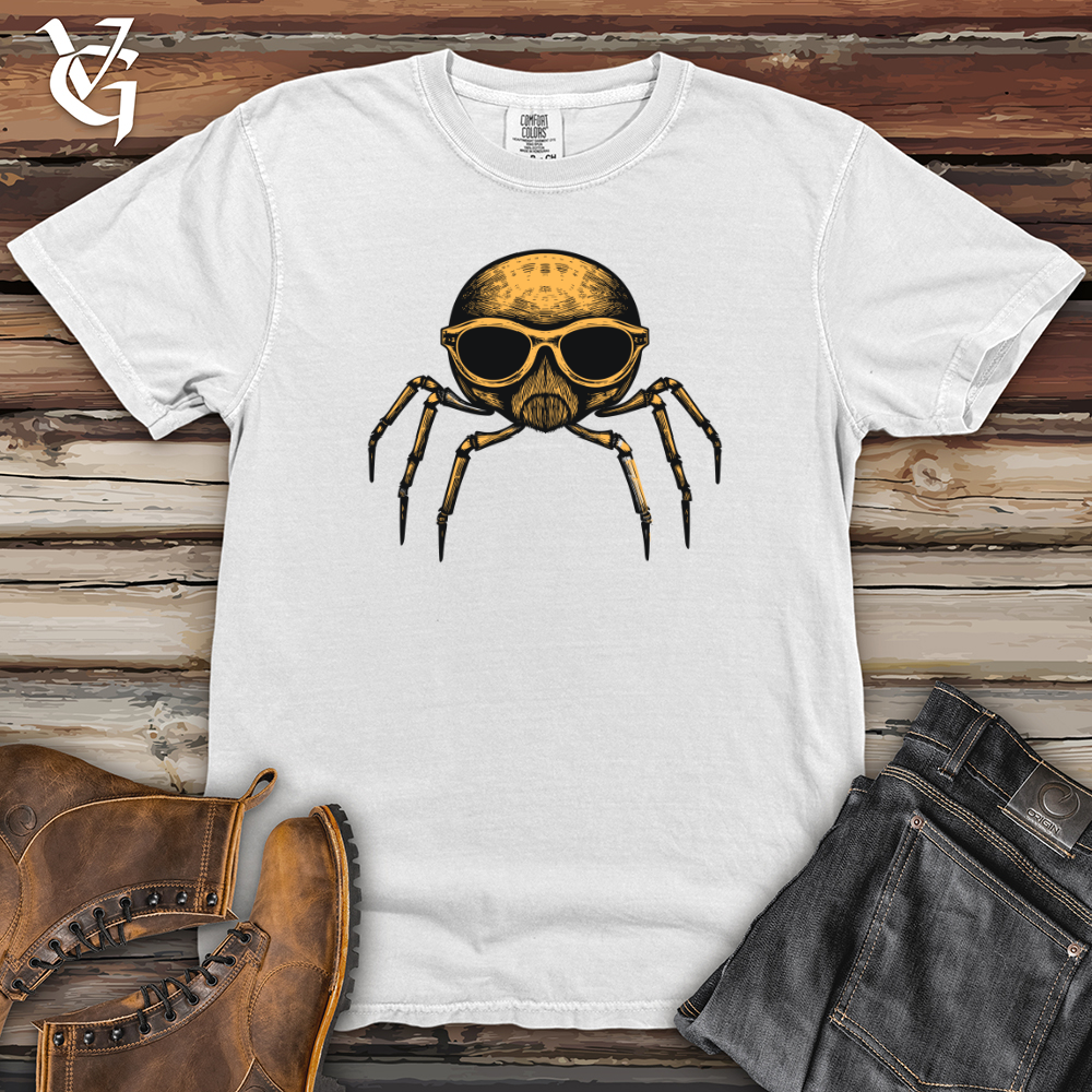 Viking Goods Retro Shades Spider Heavy Cotton Comfort Colors Tee White / L