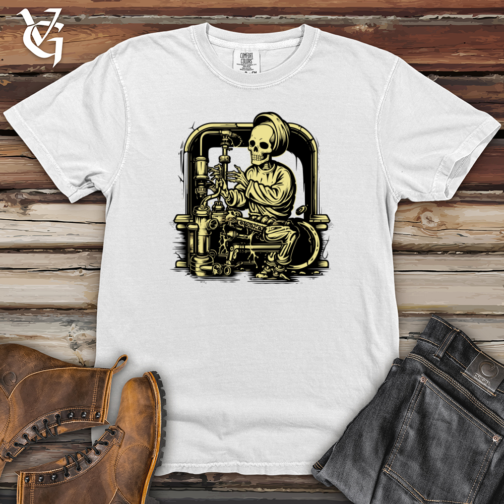 Viking Goods Savvy Banana Plumber Heavy Cotton Comfort Colors Tee White / L