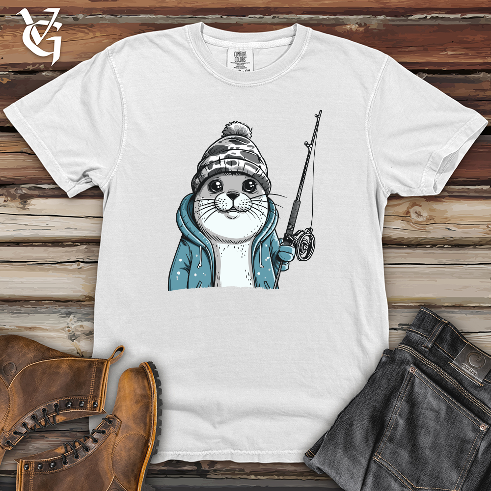 Viking Goods Seal Angler Adventure Heavy Cotton Comfort Colors Tee White / L