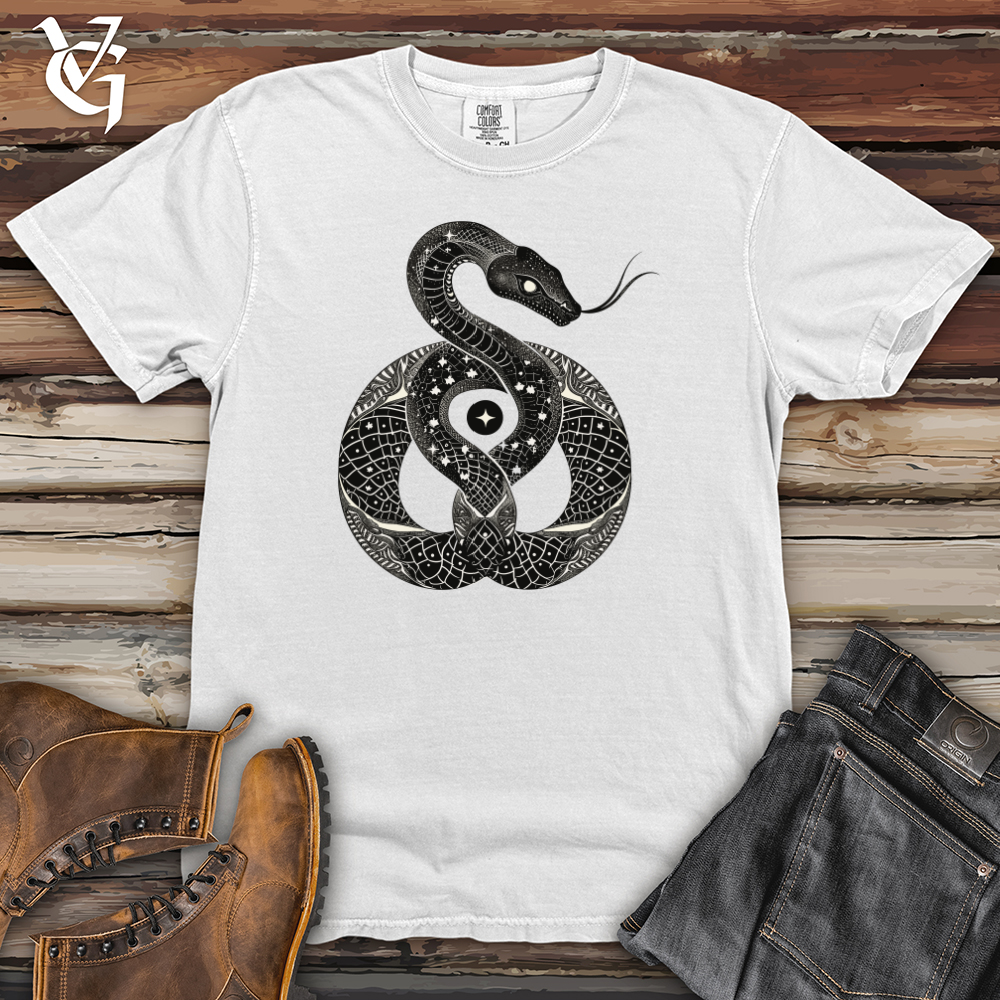 Viking Goods Serpent Infinite Mystique Heavy Cotton Comfort Colors Tee White / L