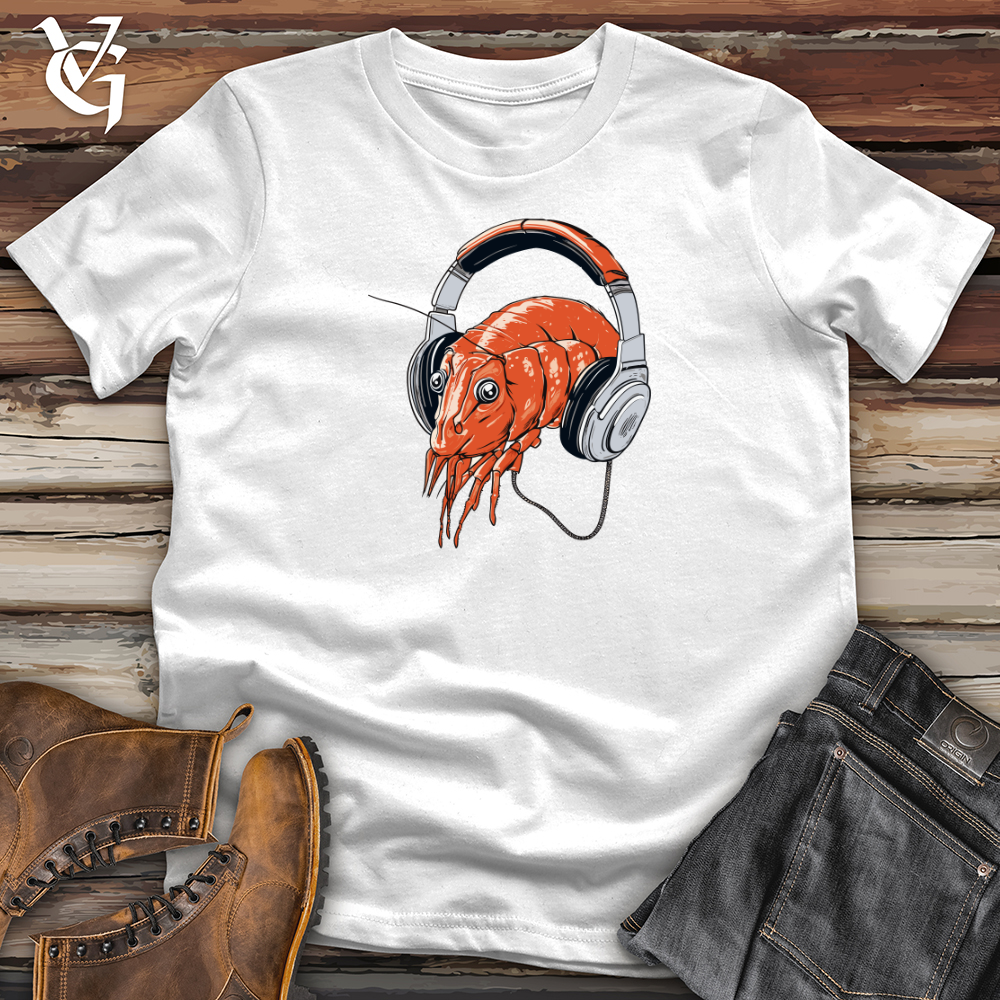Viking Goods Shrimp Headphone Harmony Softstyle Tee White / L