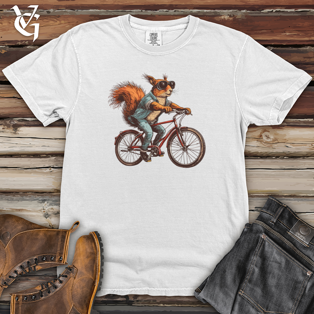 Viking Goods Squirrel Biker Cruise Heavy Cotton Comfort Colors Tee White / L