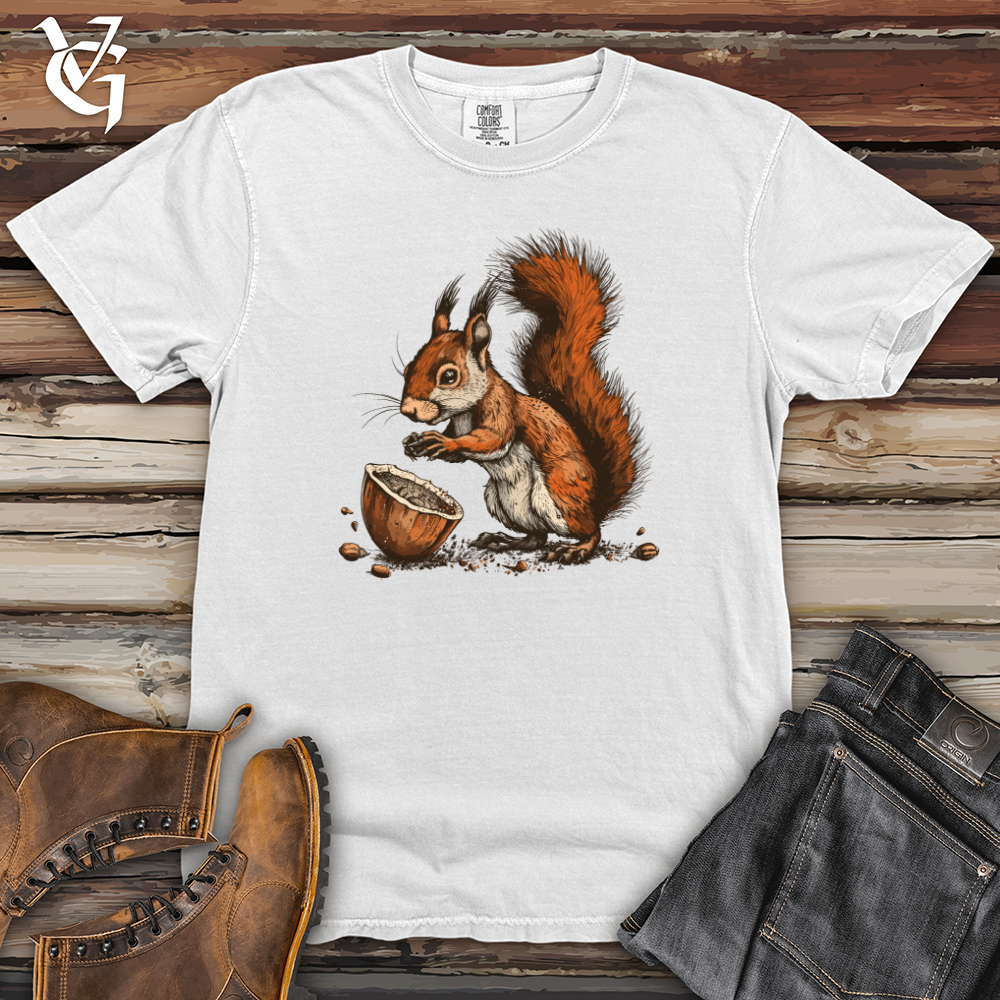 Viking Goods Squirrel Nut Feast Heavy Cotton Comfort Colors Tee White / L