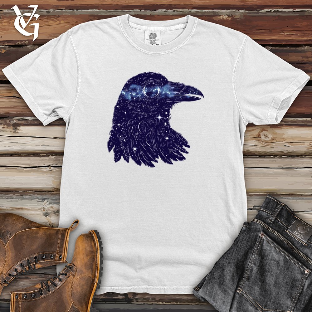 Viking Goods Stellar Raven Mystery Heavy Cotton Comfort Colors Tee White / L