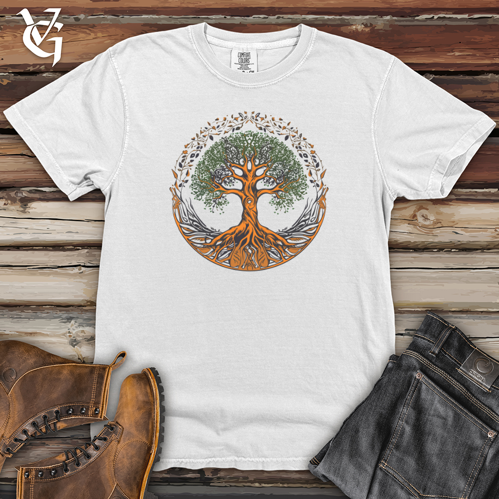 Viking Goods Tree of Harmony Heavy Cotton Comfort Colors Tee White / L