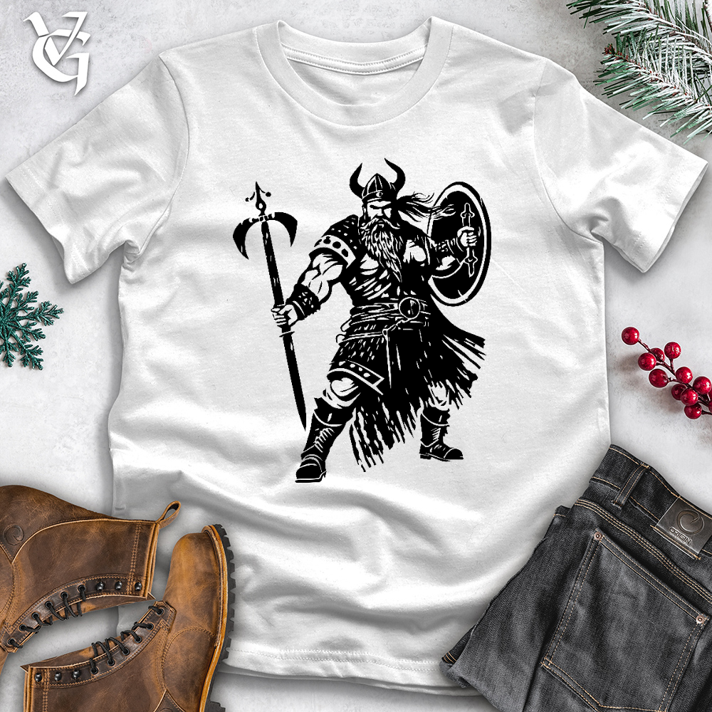 Viking Goods Viking Warrior Cotton Tee White / L